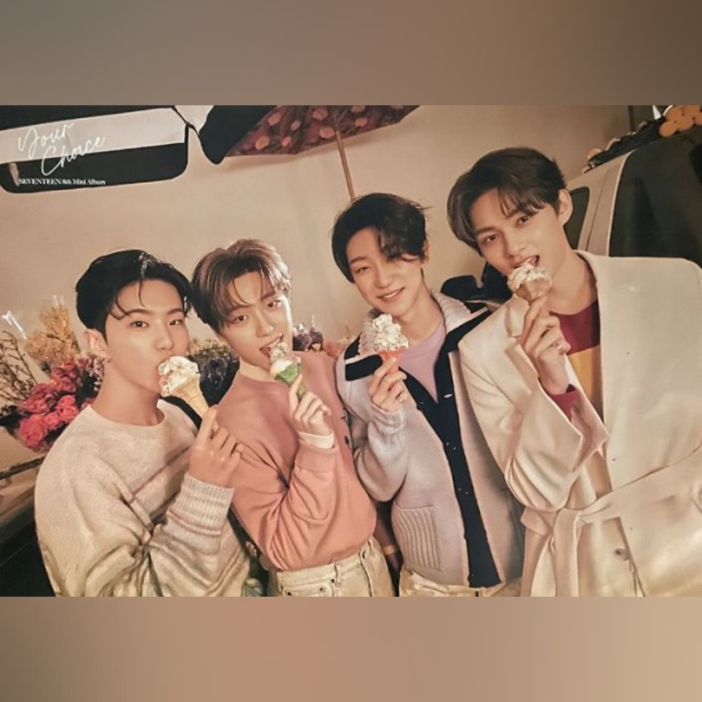 SEVENTEEN 17, 'Your Choice' Album Poster, performance unit